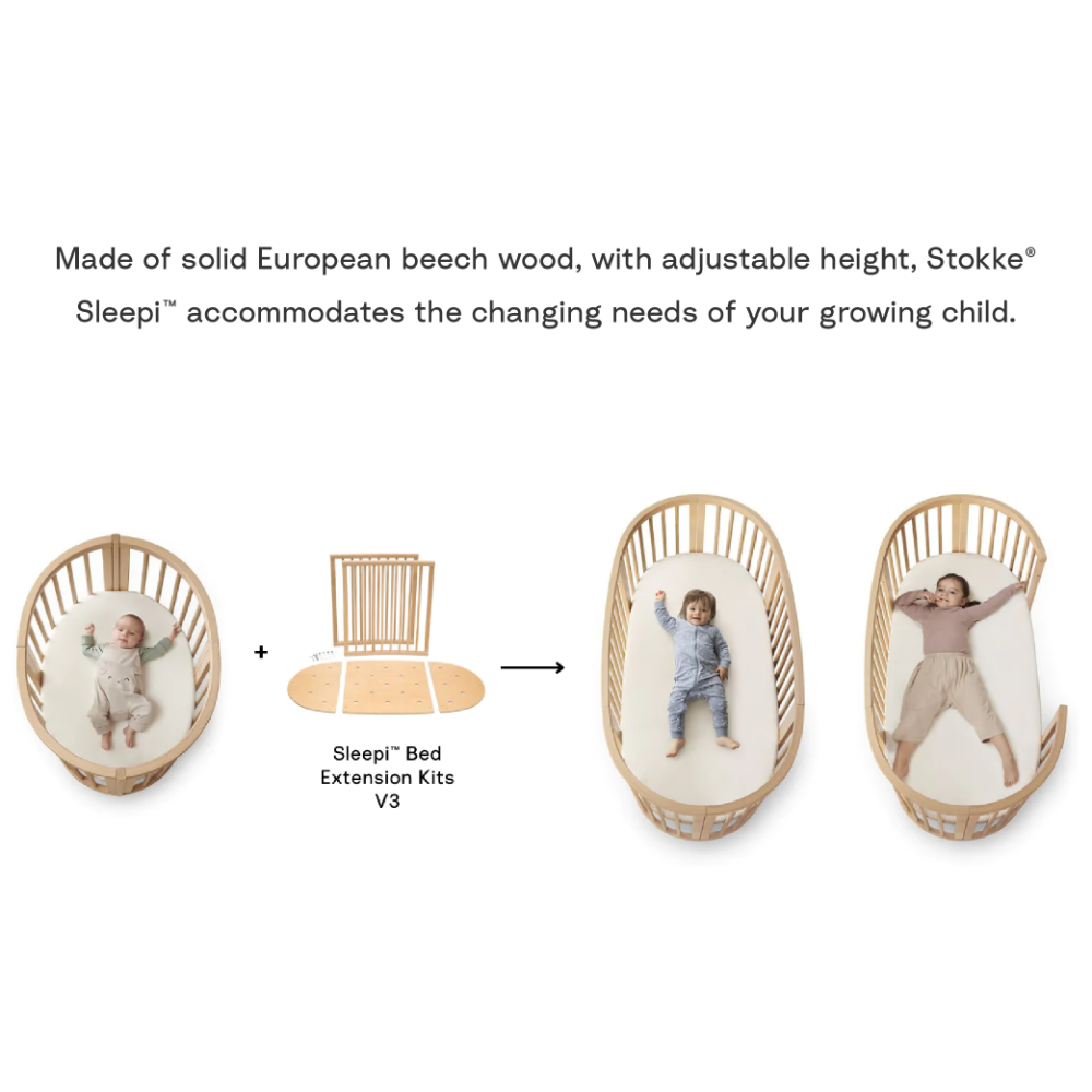 Stokke® Sleepi Mini V3 Combo (Sleepi Mini Cot And Mattress)