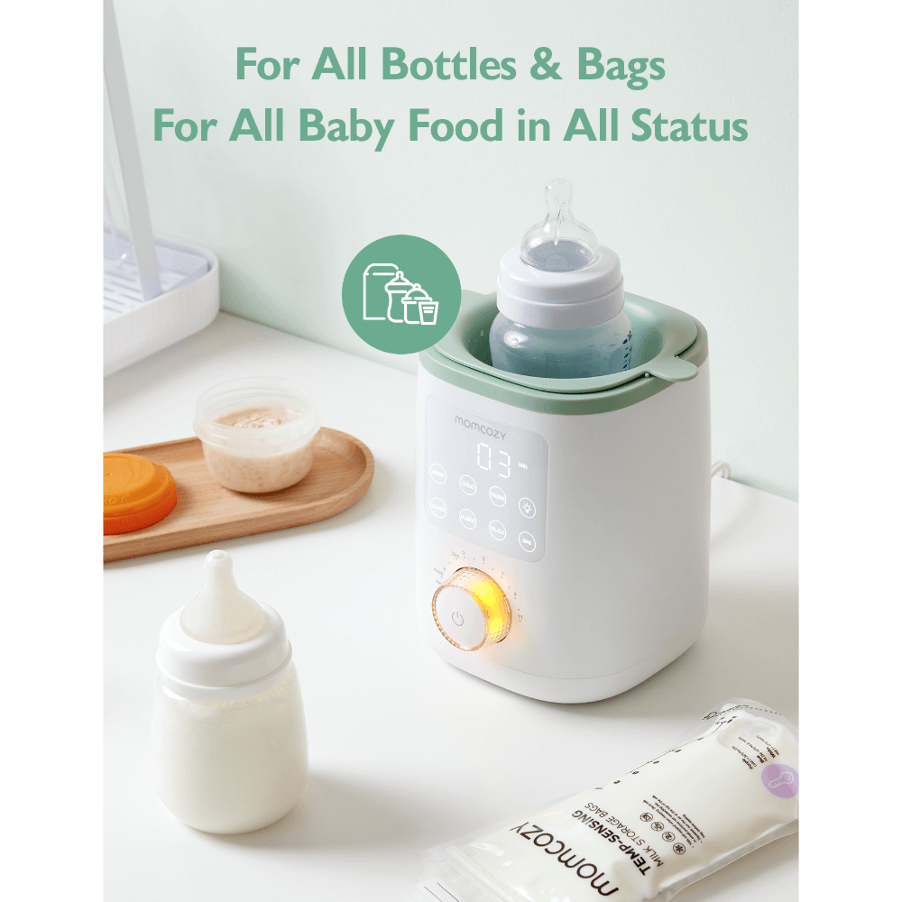 Momcozy Sterilizers & Warmer Baby Bottle Warmer - White