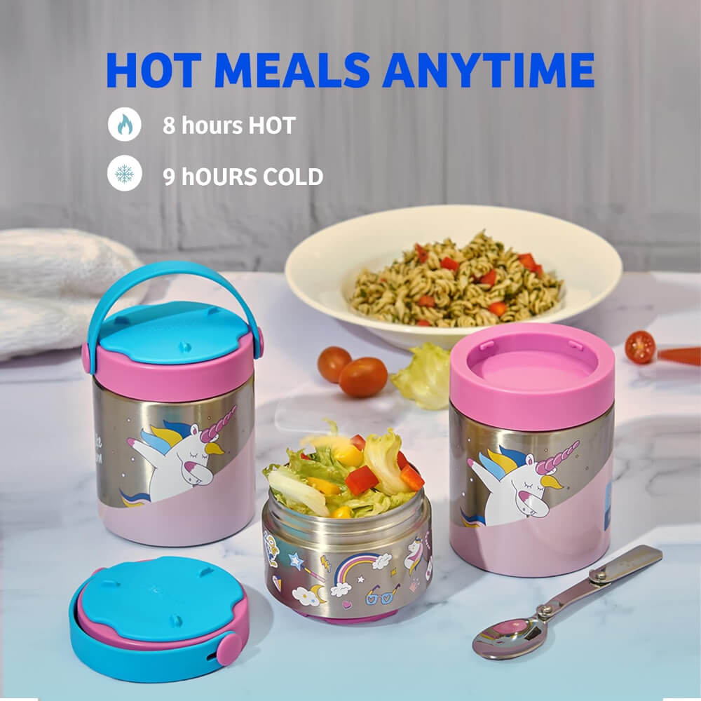 Rabitat Mealmate Max Vacuum Insulated Food Jar | Stainless Steel Food Jar for Kids