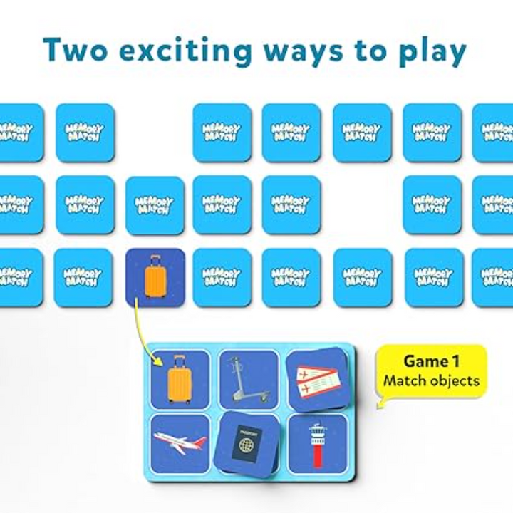 Skillmatics Memory Match - Where Things Belong