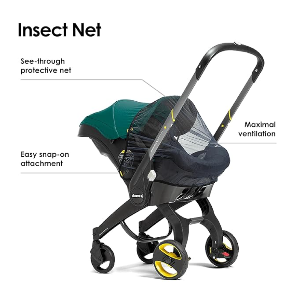 Doona™ Mosquito Net - Insect Net Protection Cover for Doona™ Baby Car Seat and Stroller, Breathable Pram Fly, Bug Net