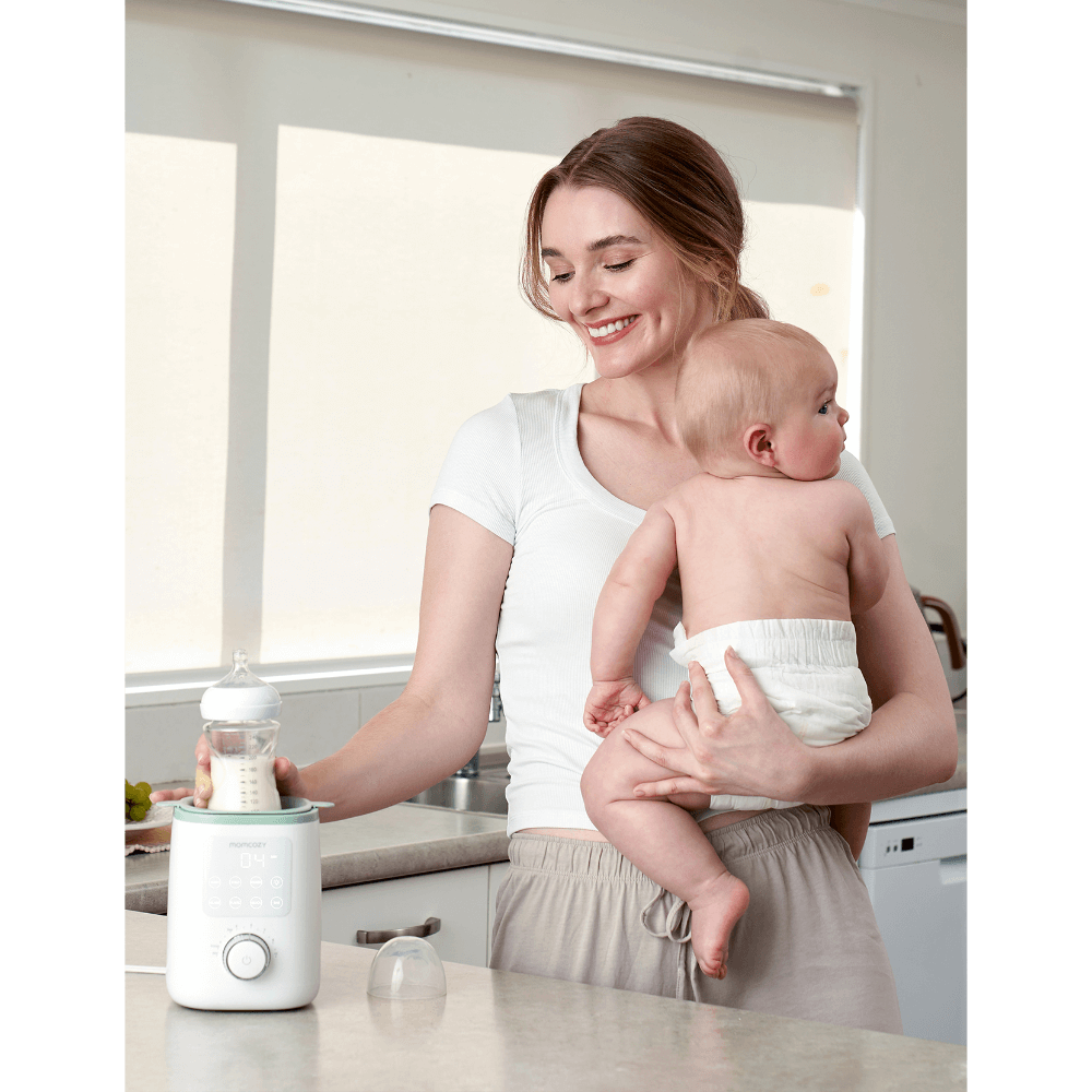 Momcozy Sterilizers & Warmer Baby Bottle Warmer - White