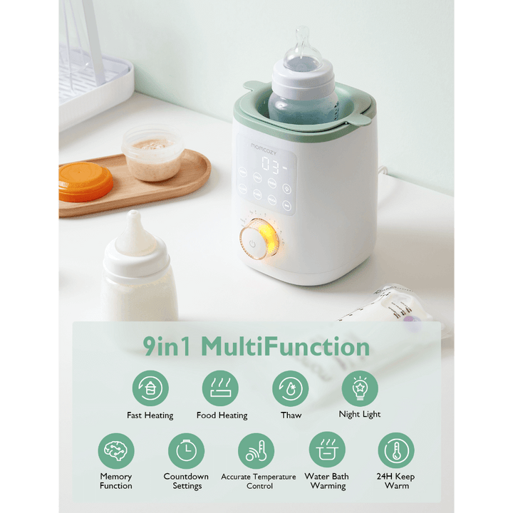 Momcozy Sterilizers & Warmer Baby Bottle Warmer - White