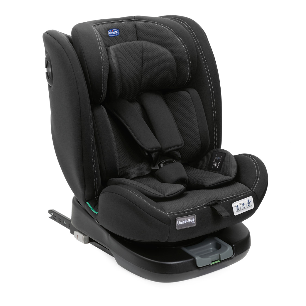 Chicco Black Unico Evo I-Size Car Seat1