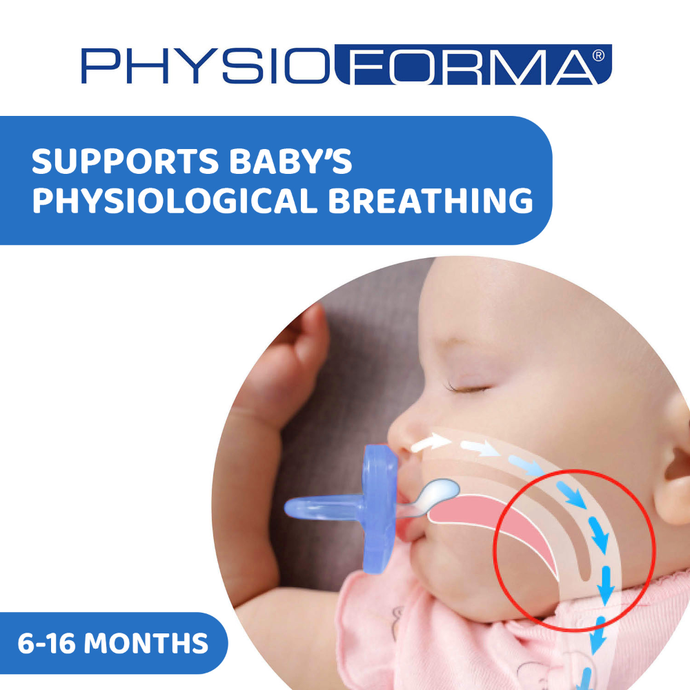 Chicco Soother Physio Soft Blue 6 - 16 months 2 Pc