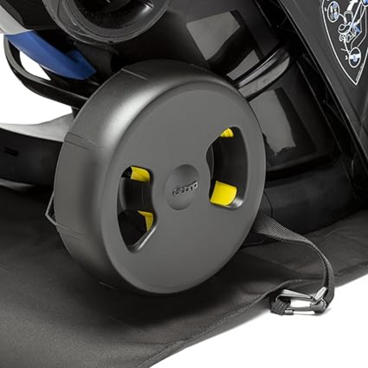 Doona™ Wheel Covers - Black Pushchair Wheel Protectors for preventing soiling of car upholstery