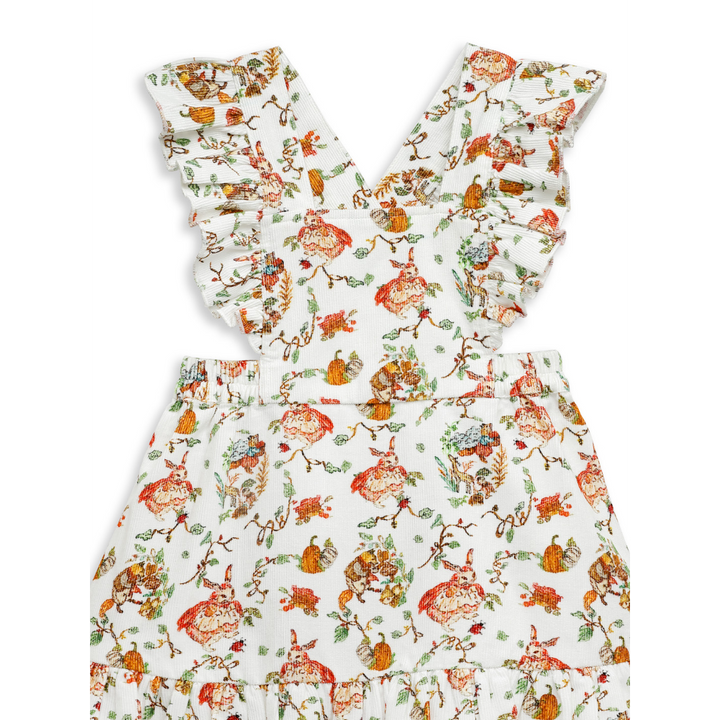 The Baby Trunk Pinafore Dress - Red Riding Hood