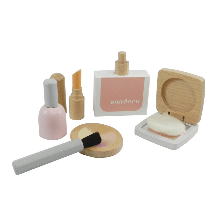 Playbox Glam it Up - Wooden Makeup Set - 10 Pcs