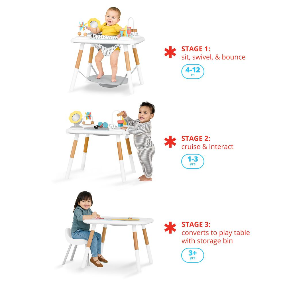 Skip Hop Discoverosity Montessori-Inspired 3-Stage Activity Center & Play Table