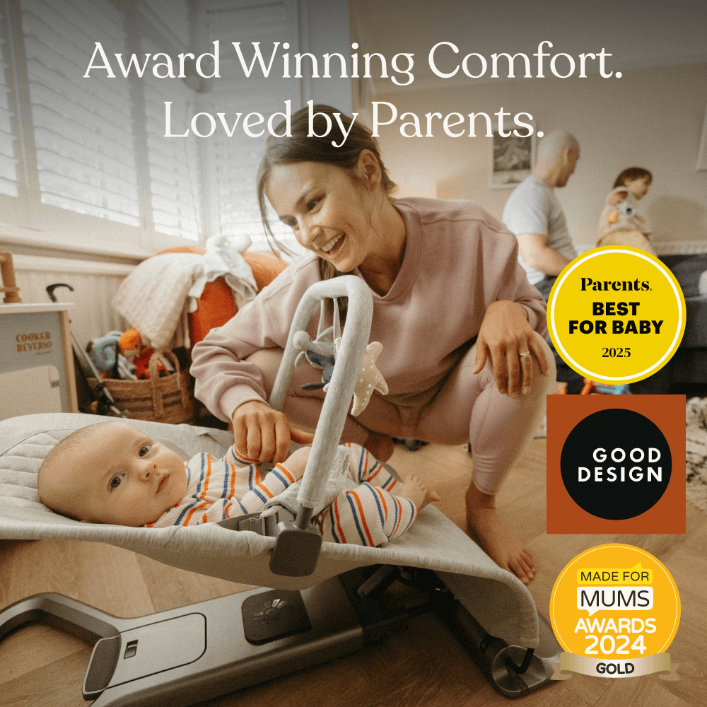 Ergobaby Evolve Bouncer Bundle (with Extra Seat Cover)
