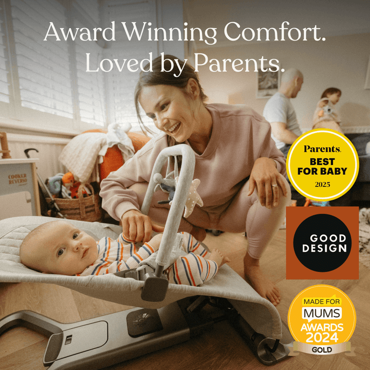 Ergobaby Evolve Bouncer Bundle (with Extra Seat Cover)