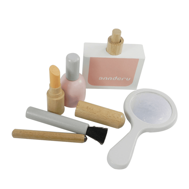 Playbox Glam it Up - Wooden Makeup Set - 10 Pcs