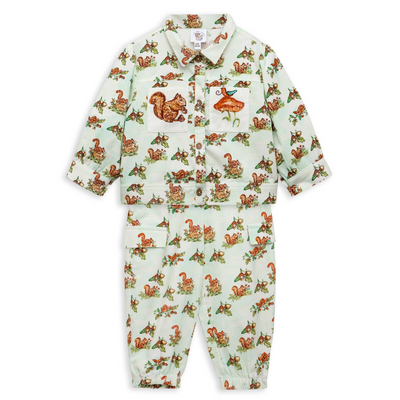 The Baby Trunk Jogger Set - Squirrel