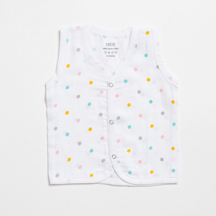 Aariro Muslin Jhabla Set - 2 Pieces