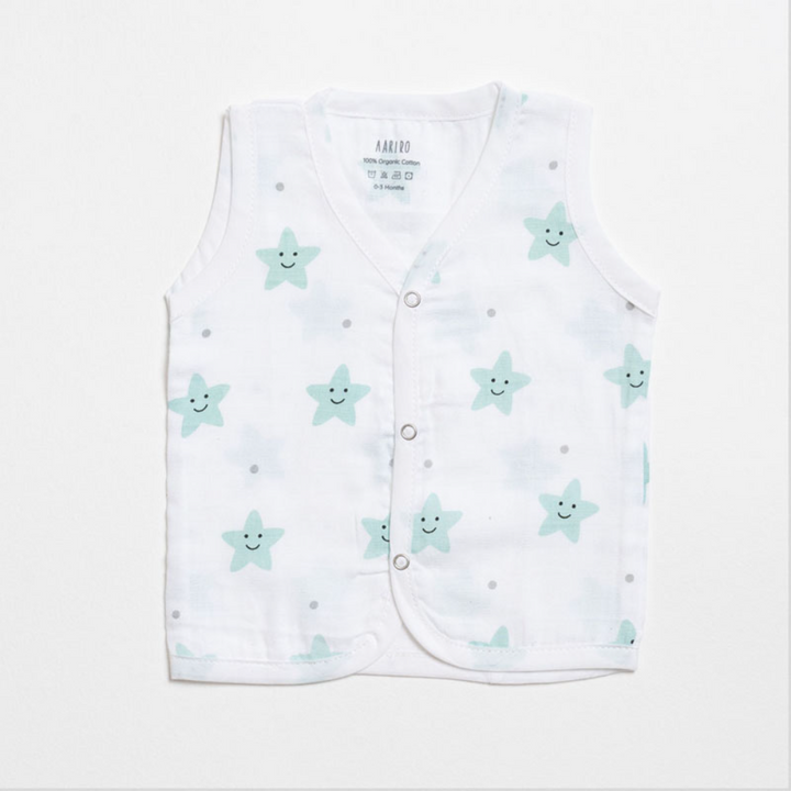 Aariro Muslin Jhabla Set - 2 Pieces