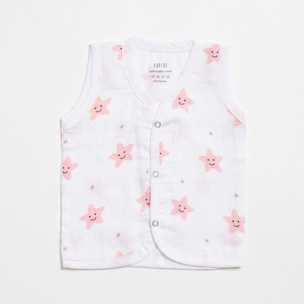 Aariro Muslin Jhabla Set - 2 Pieces