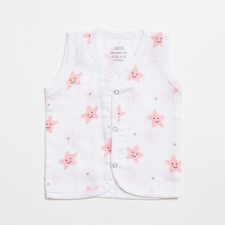 Aariro Muslin Jhabla Set - 2 Pieces