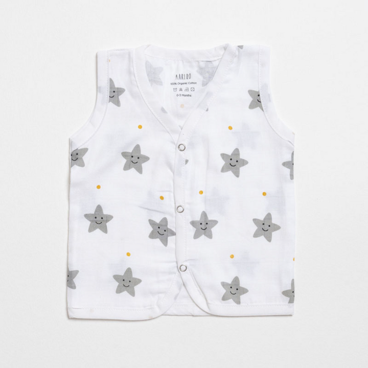 Aariro Muslin Jhabla Set - 2 Pieces