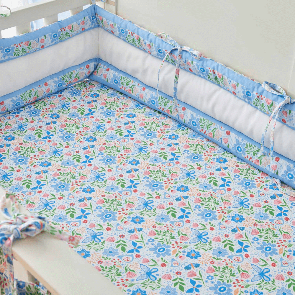 Annasimona Kids Whimsical Cot Bumper Collection