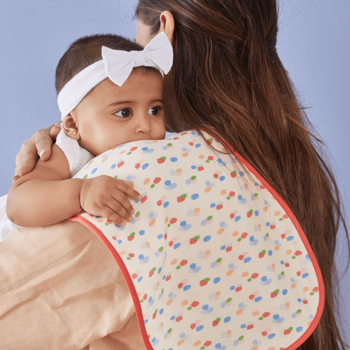 Annasimona Kids Playful Friends Burp Cloths (Set of Three)