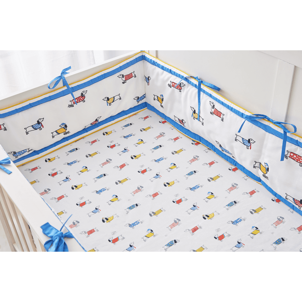 Annasimona Kids Whimsical Cot Bumper Collection
