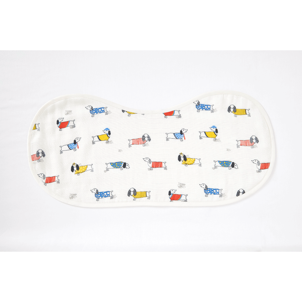 Annasimona Kids Playful Friends Burp Cloths (Set of Three)