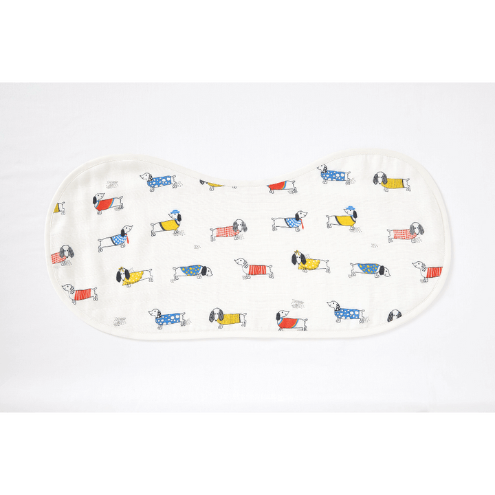 Annasimona Kids Playful Friends Burp Cloths (Set of Three)