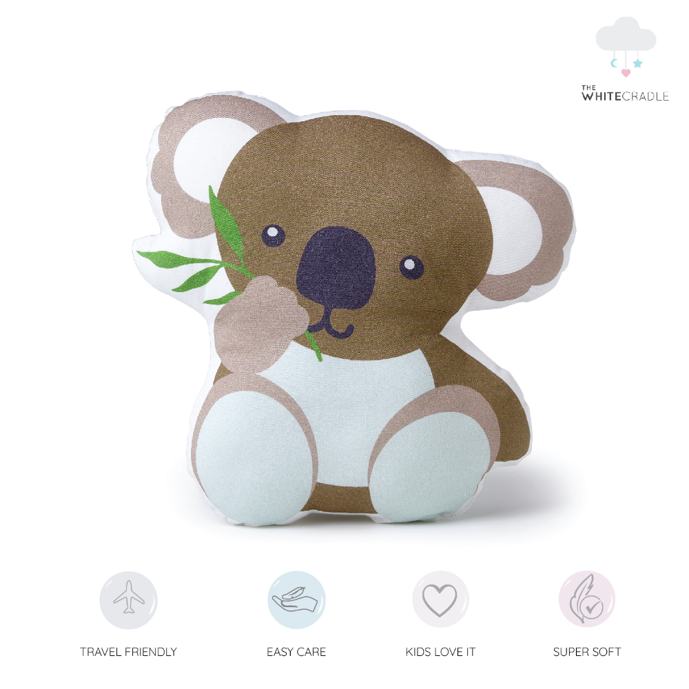 The White Cradle Soft Toys for Baby's Cot