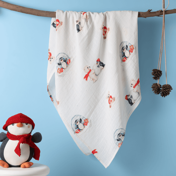 Cugo Bamboo Cotton Muslin Swaddle