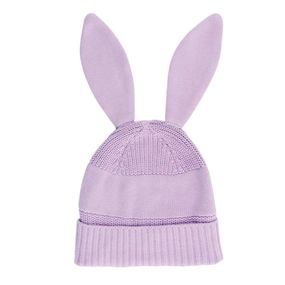 NamelyCo Bunny Beanie - Lilac