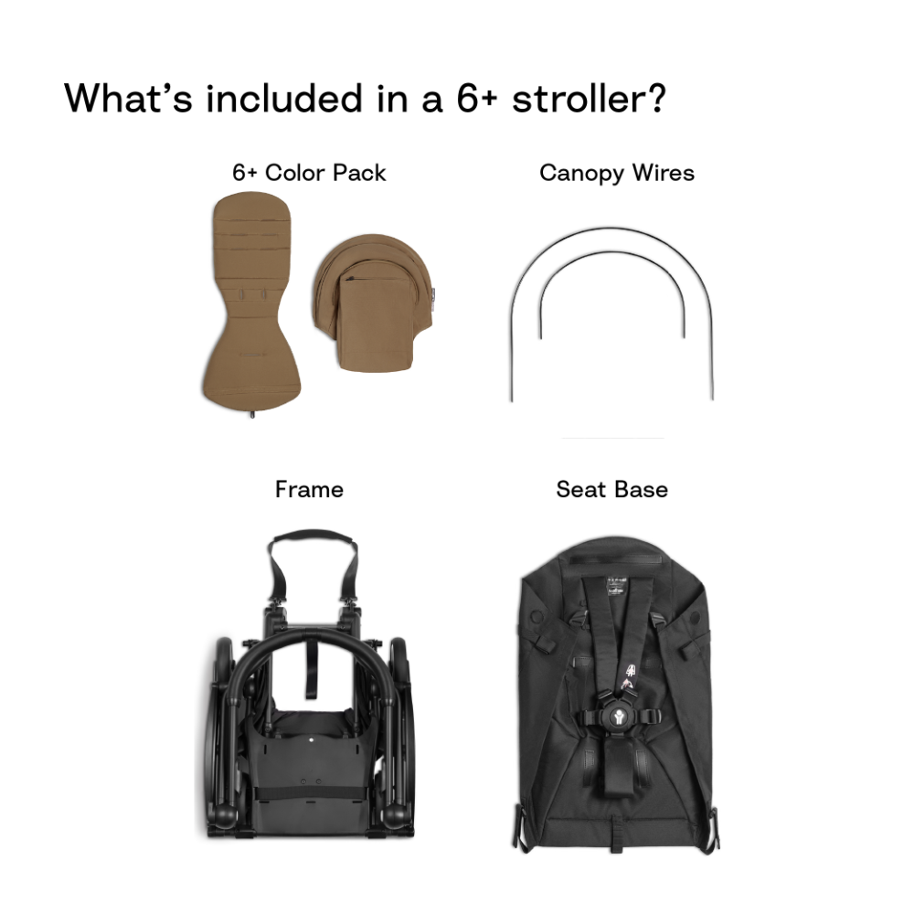 YOYO² Travel friendly Stroller for 6 m+ - Toffee