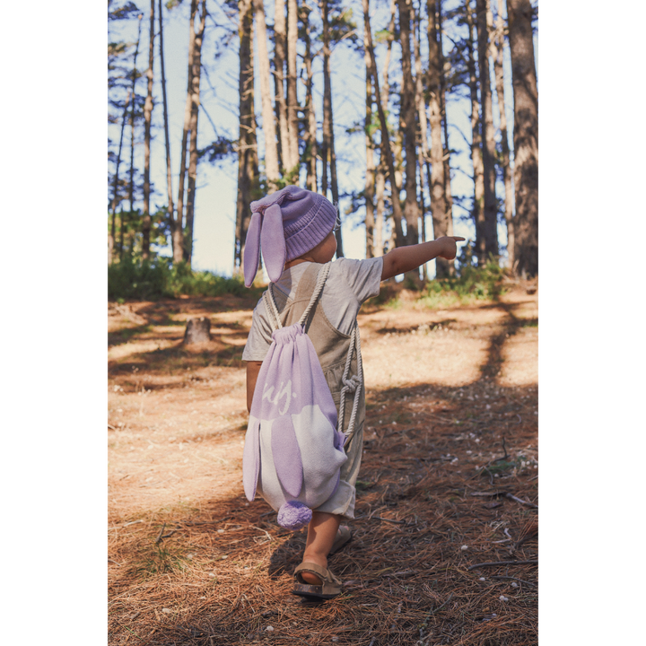 NamelyCo Bunny Beanie - Lilac