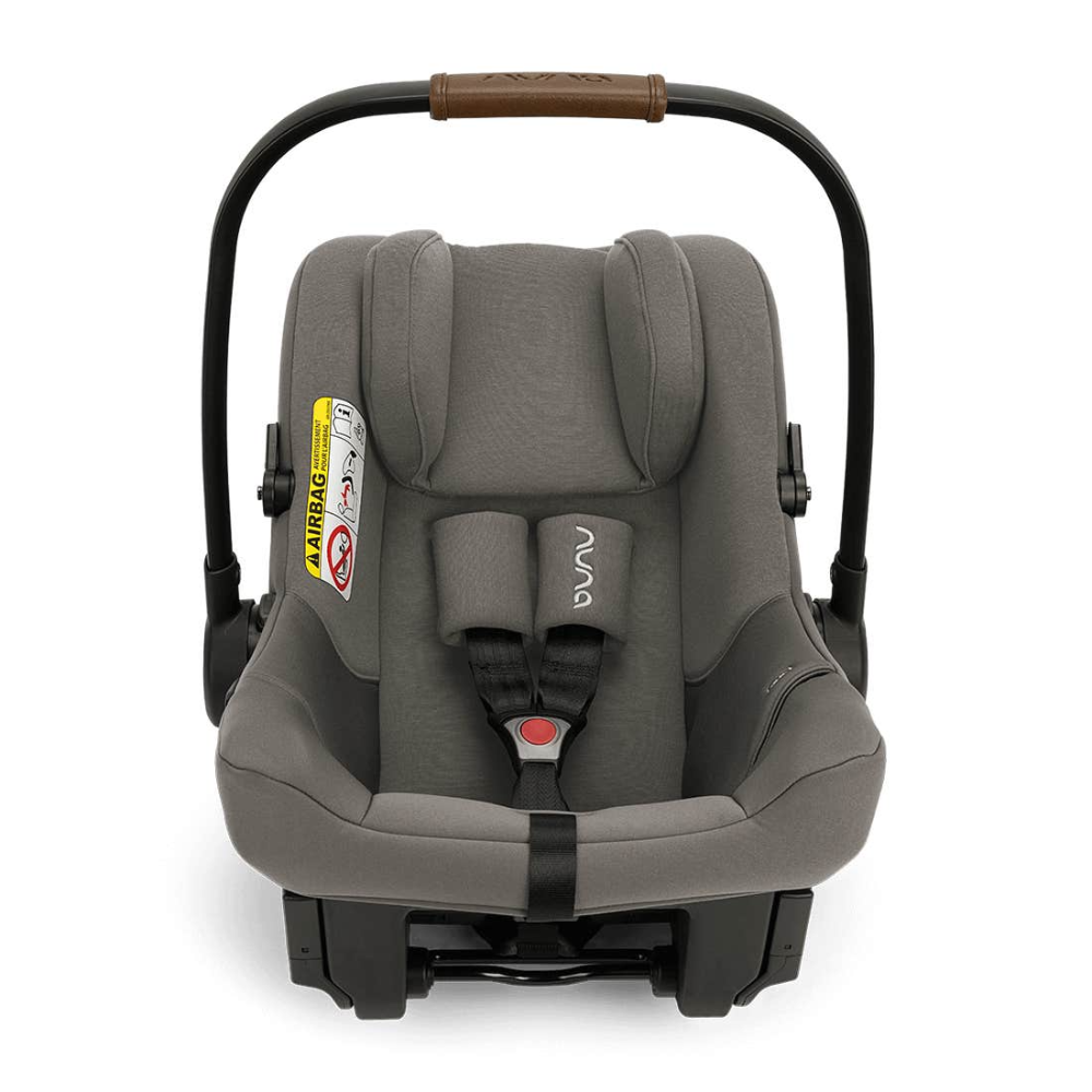 Nuna TRIV Next Baby Stroller & Pipa Urbn Car Seat Travel System- Features (One Hand Fold, Upto 22 Kg)-Car Seat Features (Baseless ISOFIX, Side Impact Protection, Upto 13 Kg)-Granite