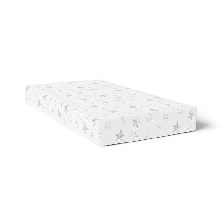The White Cradle Cotton Crib Fitted Sheets (Pack of 2)