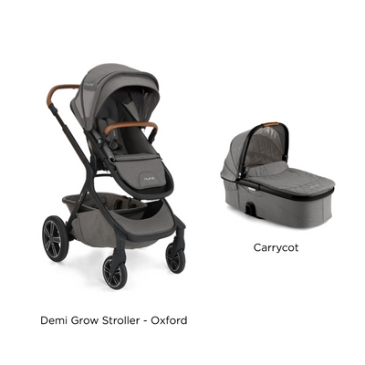 Nuna Demi Grow Stroller & Carry Cot Combo - Oxford