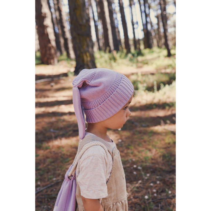 NamelyCo Bunny Beanie - Lilac