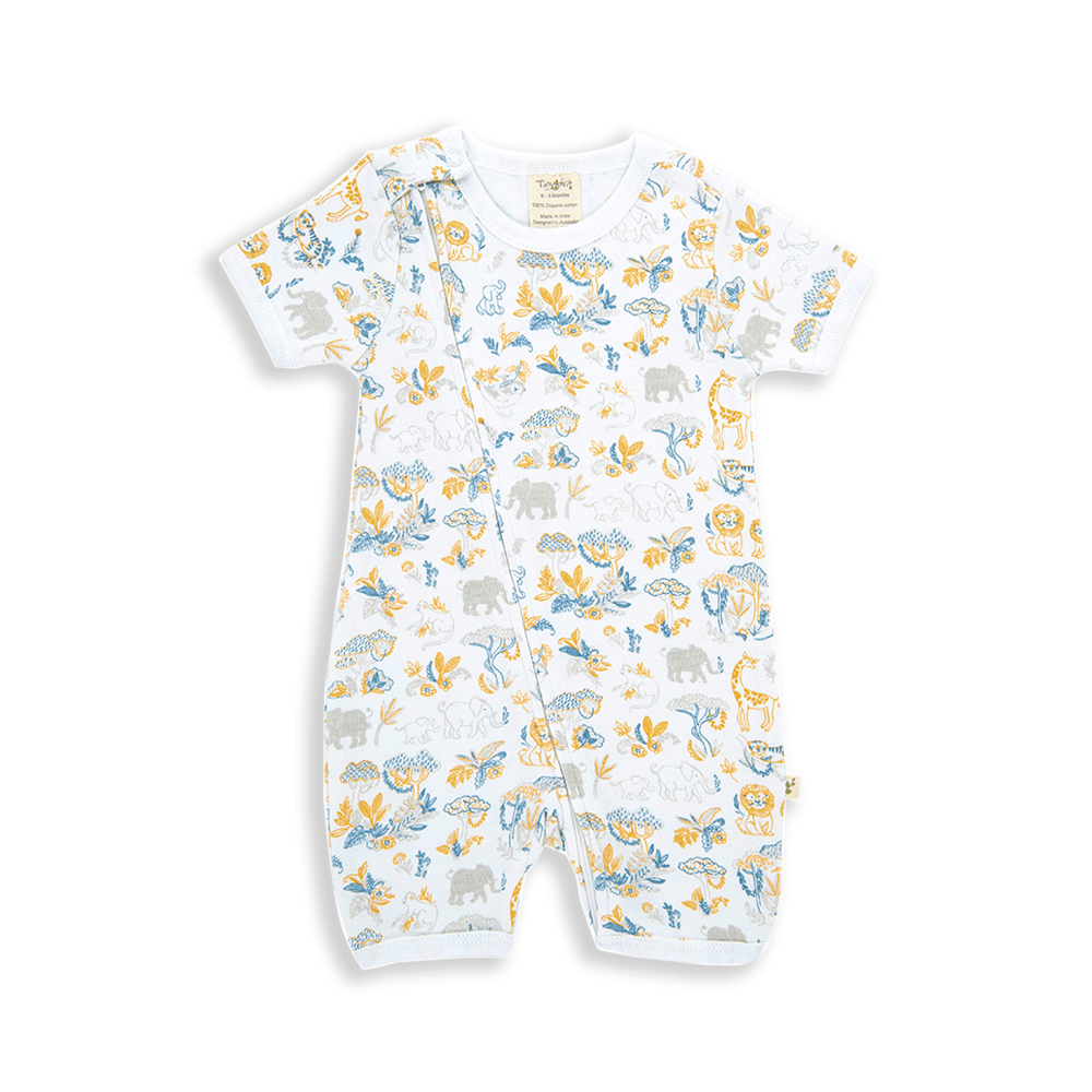 Tiny Twig Zipsuit S/S Discovery New Born