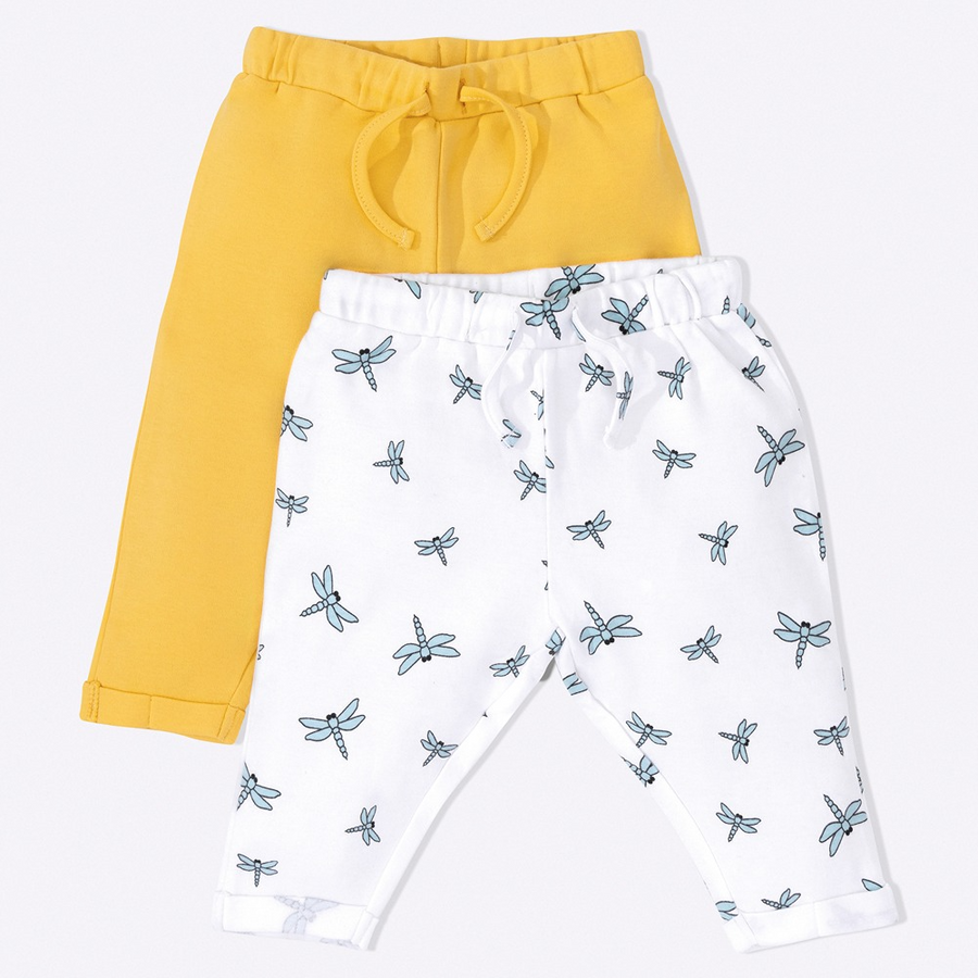 Cotton Bug Pants - Dragonfly (Set of 2)