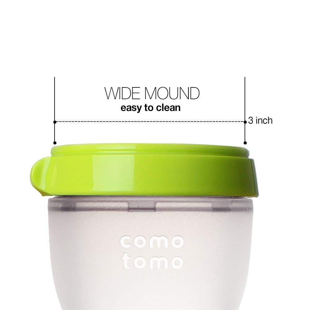 Comotomo Silicone Feeding Bottle - 150ml (Twin Pack)