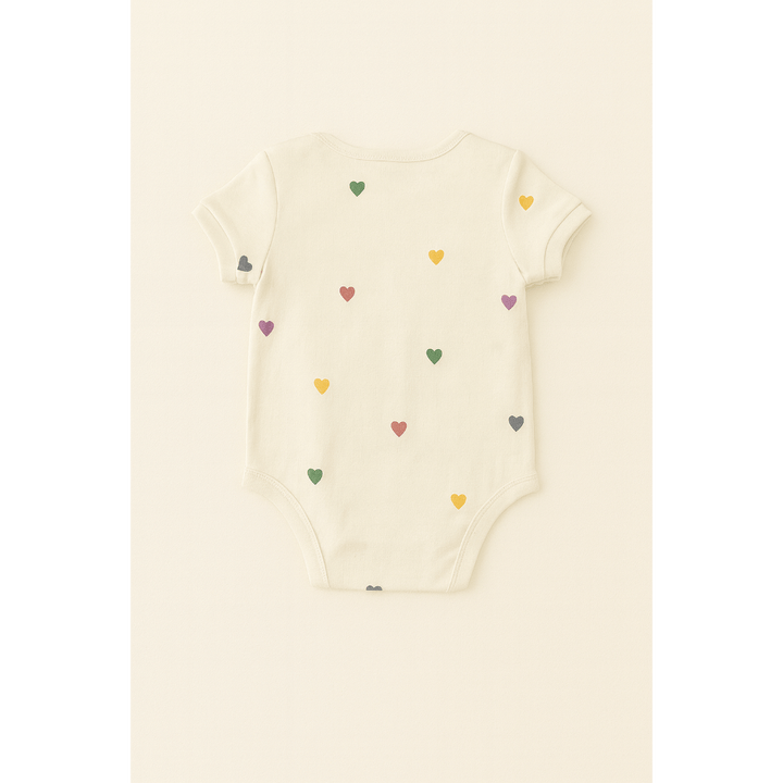 Furr Balls Organic Cotton Bodysuits for Baby Girl - Pack of 2