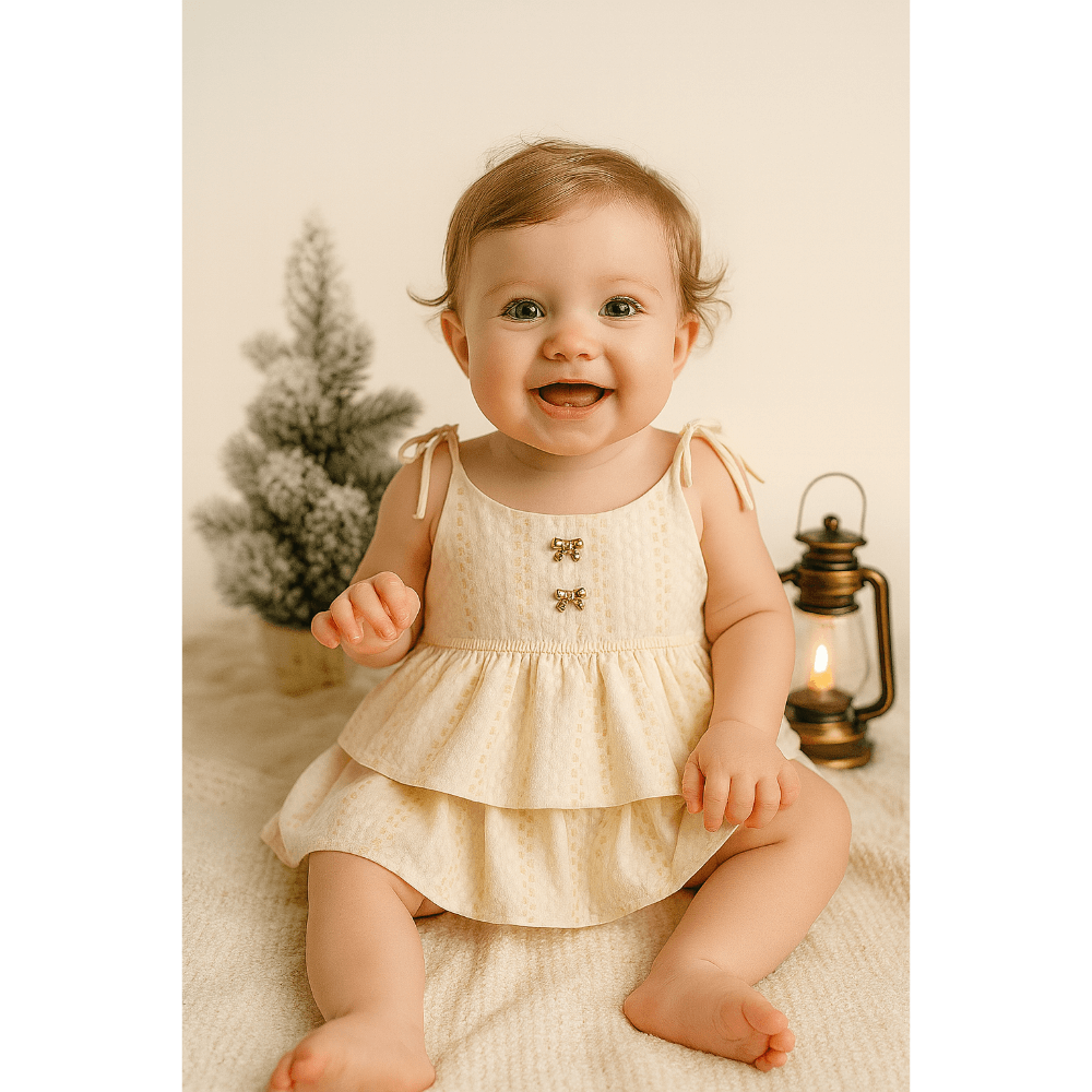 Furr Balls Baby Festive Dress