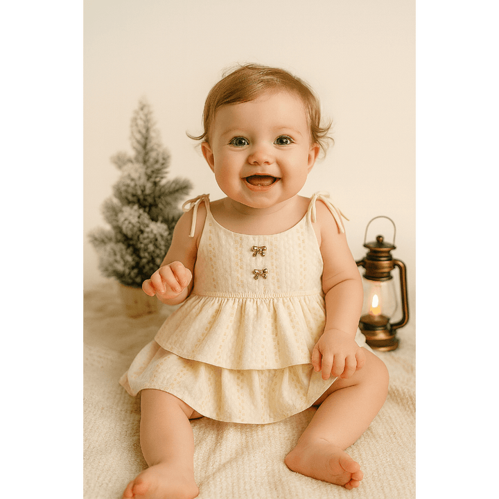 Furr Balls Baby Festive Dress