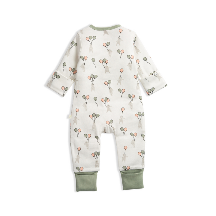 Tiny Twig Long Sleeve Zipsuit - Printed
