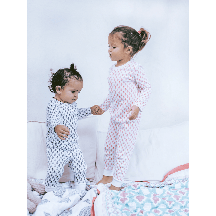 Malabar Baby Fort Blue PJ Set