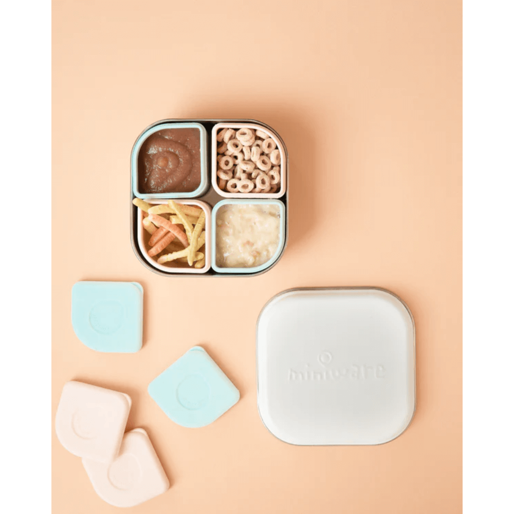 Miniware Grow Bento with 2 silipods Lunch Box