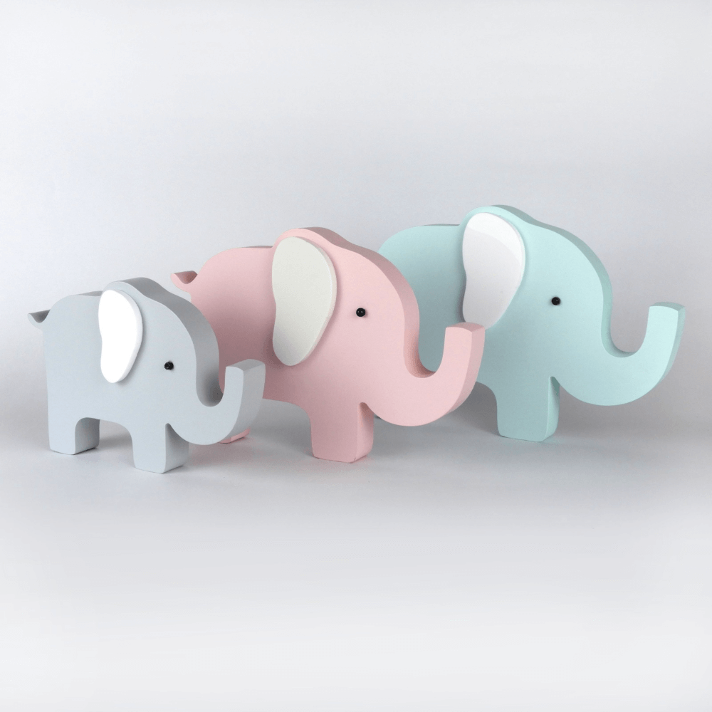 GWD Kids Elephant Family Figurines