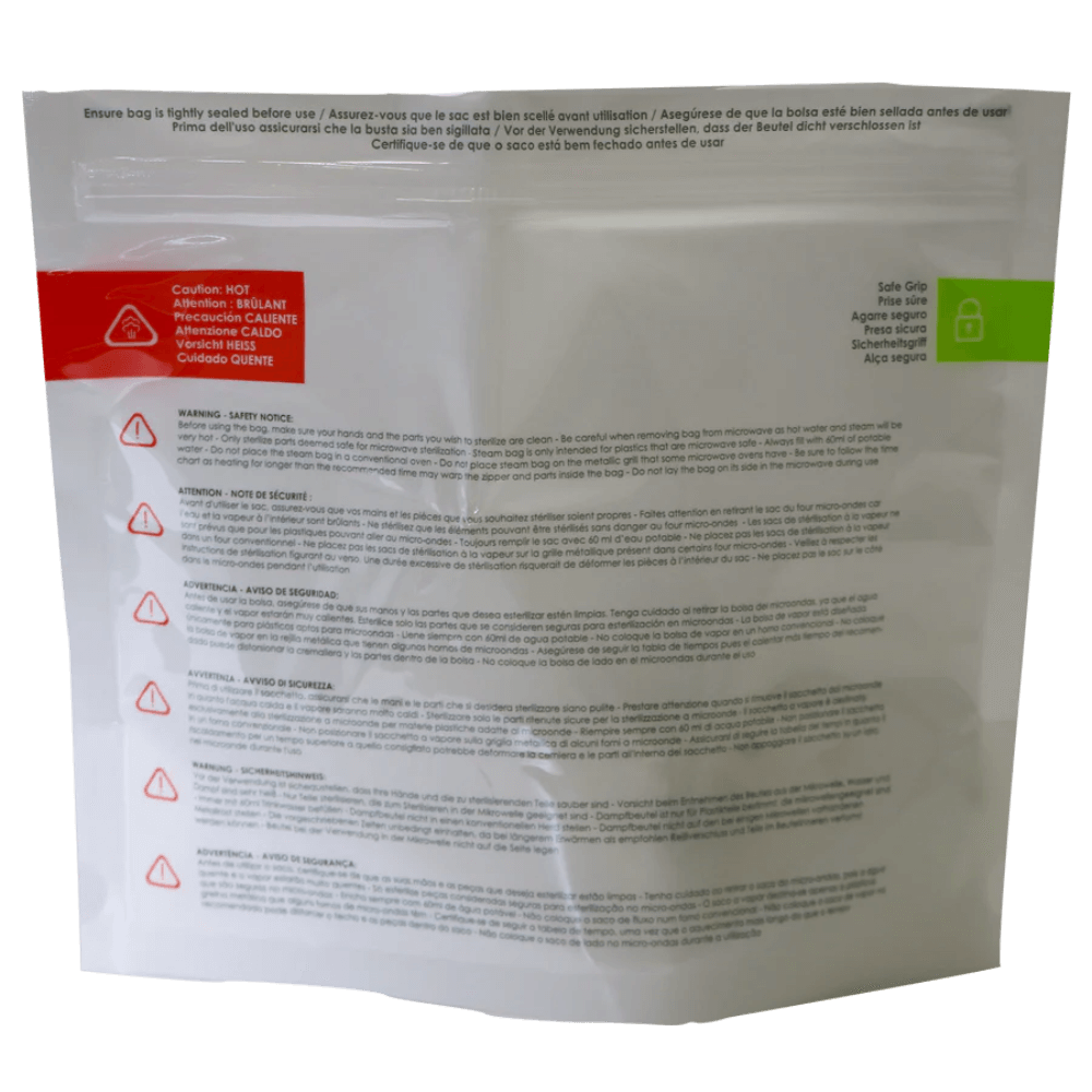 Bbluv Steam - Microwave Quick-Steam Sterilizer Bags