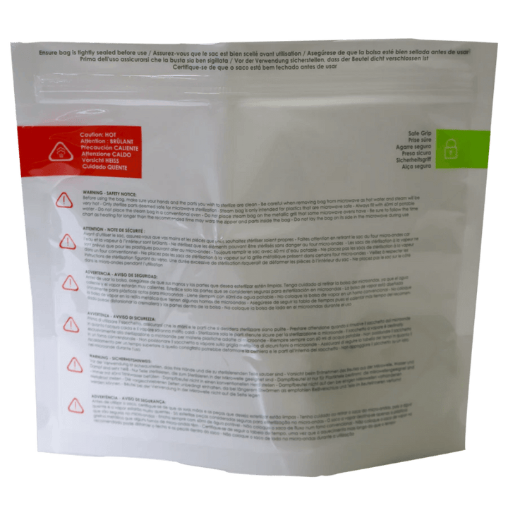 Bbluv Steam - Microwave Quick-Steam Sterilizer Bags