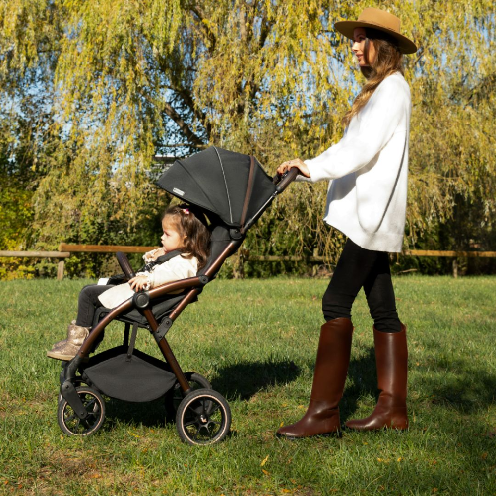 Leclerc Baby Influencer XL Stroller - Black Brown