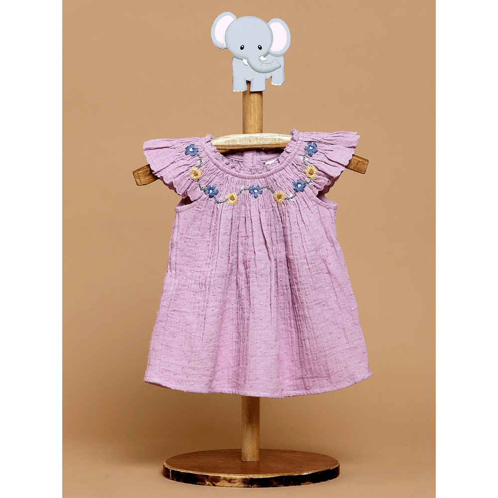 The Baby Trunk Floral Dress & Ruffle Bloomer